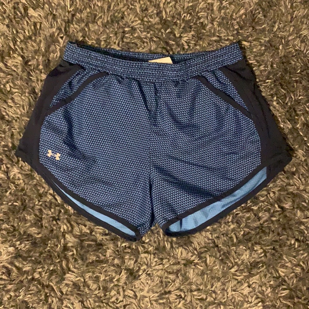 Women’s Under Armour running shorts. Gently used.
